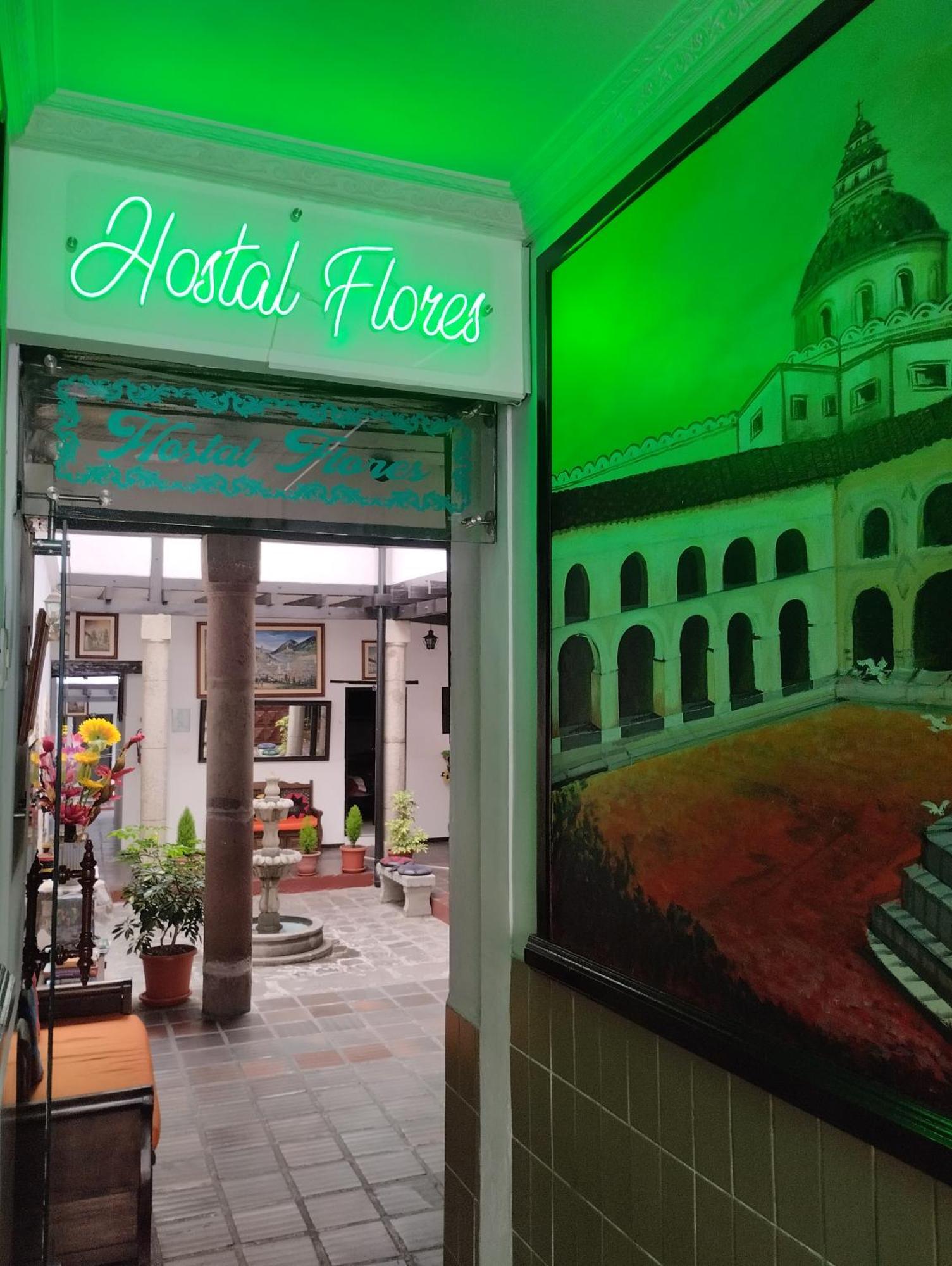 Hostal Flores Quito Eksteriør bilde